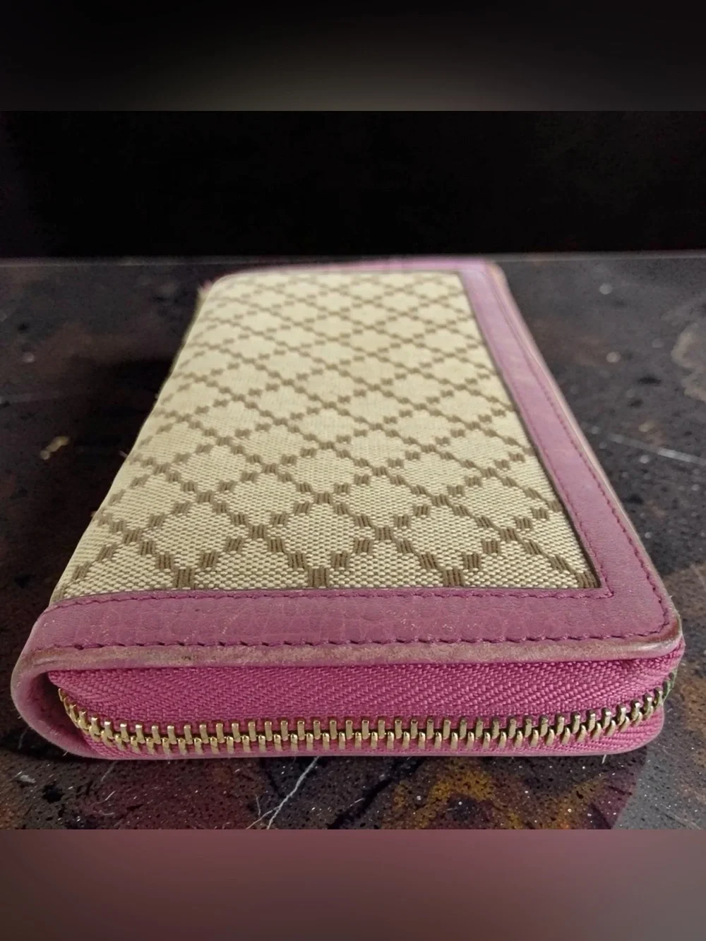 GUCCI Diamanté Bamboo Zip Around Wallet 😍💗 - Picture 15 of 16